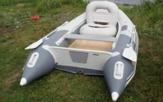 Badger CL 300 килевая с фанерным пайолом со стрингерами — моторная лодка ПВХ