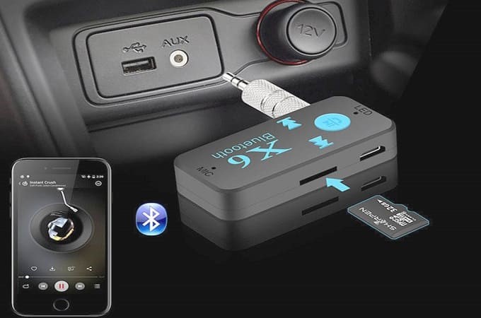 Bluetooth адаптер для магнитолы: подключение по AUX, USB и через прикуриватель
