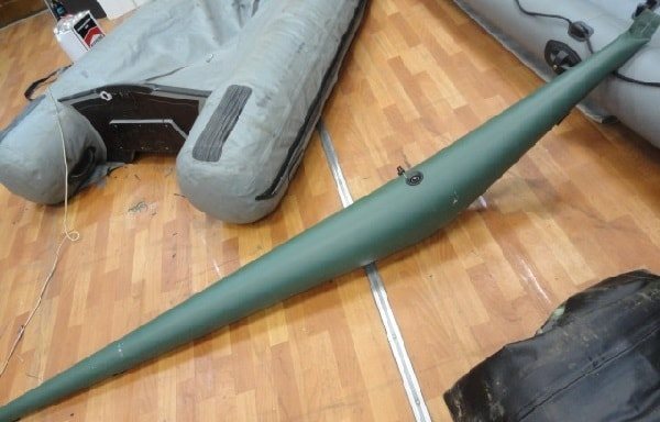 как сделать киль на лодке ПВХ