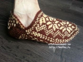 Следки спицами для начинающих, мастер-класс от Фариды