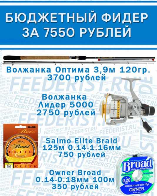 Бюджетный фидер за 7500р Бюджетный фидер за 7500р