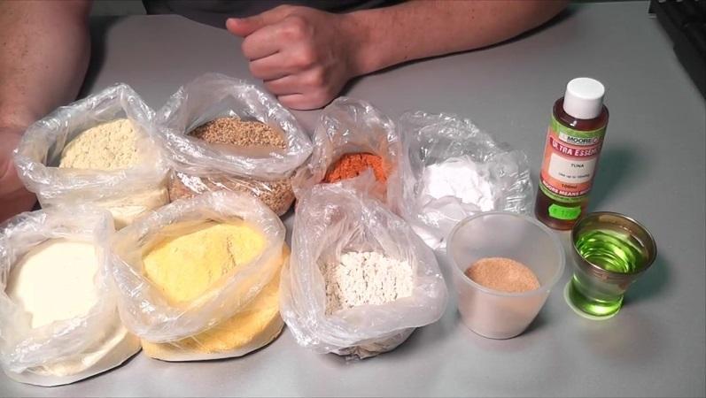 Выбор ингредиентов