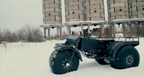 Шограш на снегоходах 3х3