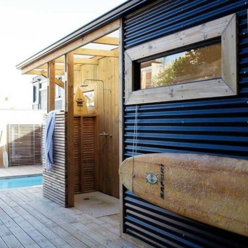 ТОП-8 лучших вариантов Летнего душа на даче своими руками