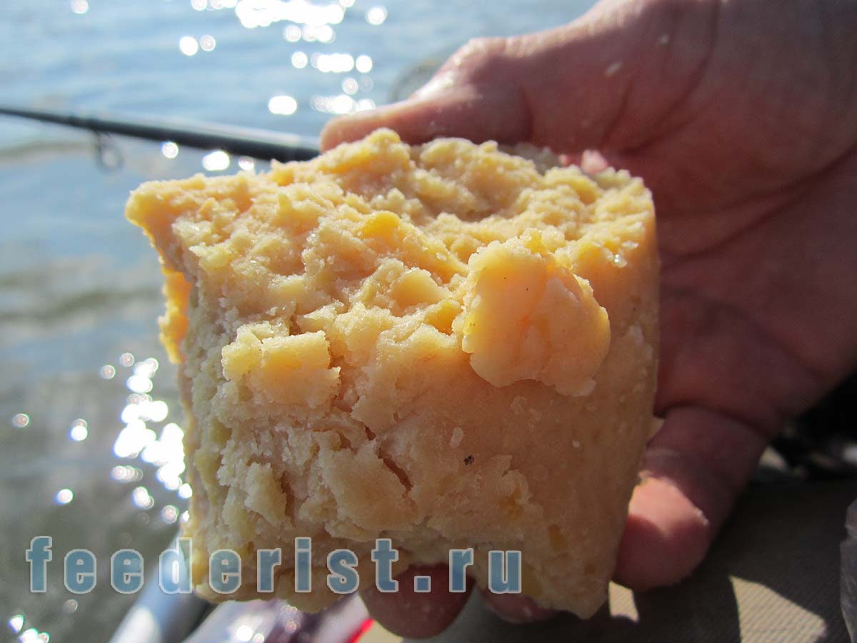 Растительные насадки для ловли рыбы, рецепты для фидера и поплавка