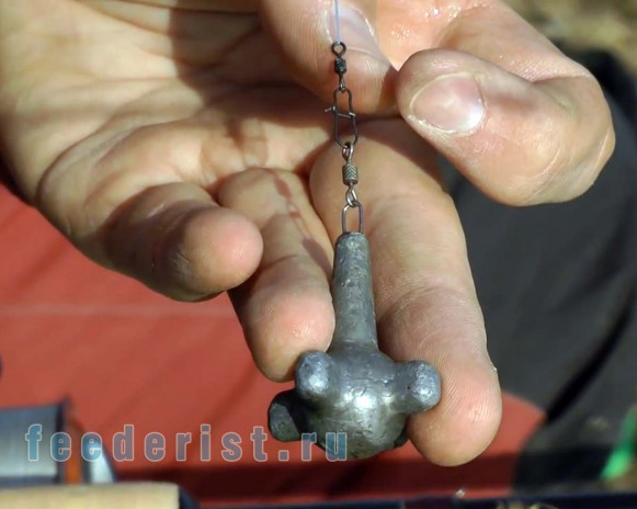 Маркерный грузик для изучения дна