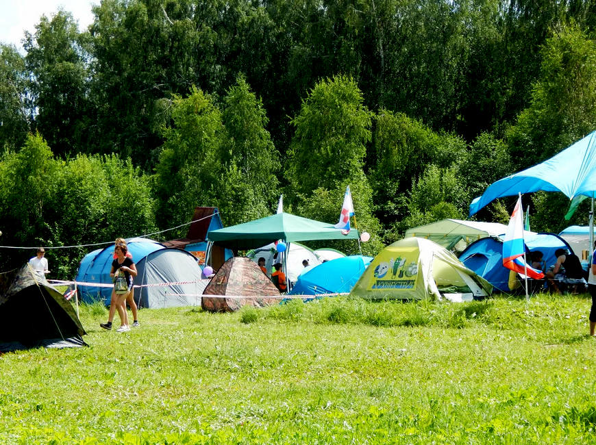 Парус Руза кемпинг