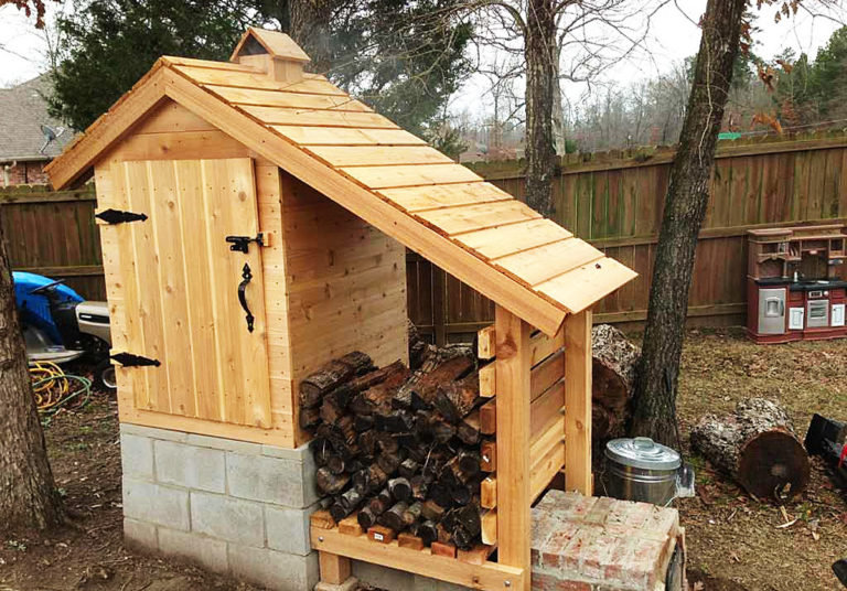 Коптильня холодного копчения в деревне