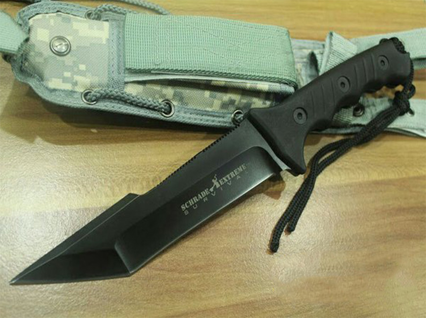Тактический нож для самообороны Schrade Extreme SCHF3