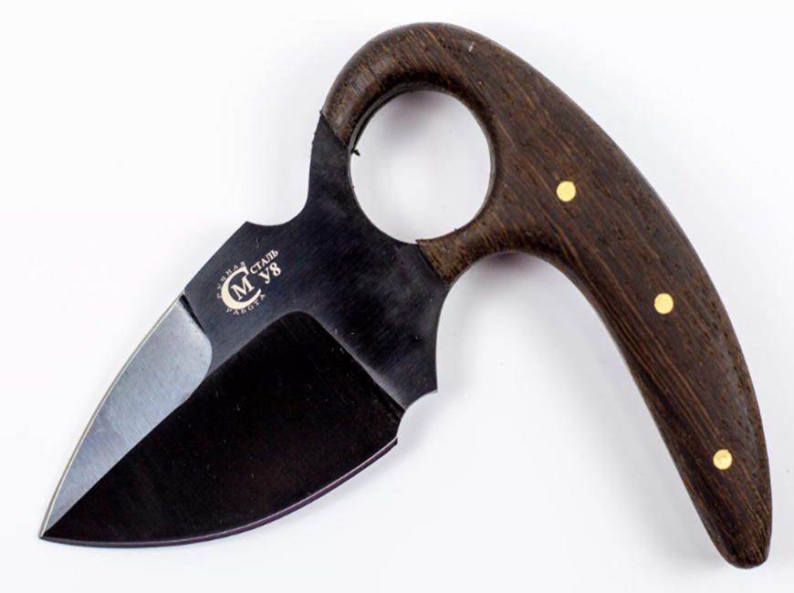 Тычковый нож для самообороны Пиранья 2