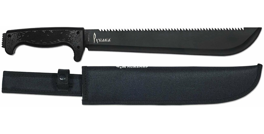 Лучшее мачете для охоты и туризма Рубака Спасатель T-131 SPAS