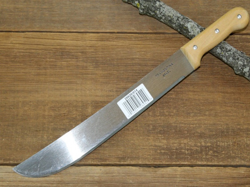 Лучшее мачете для рубки кустов TRAMONTINA 26620/014