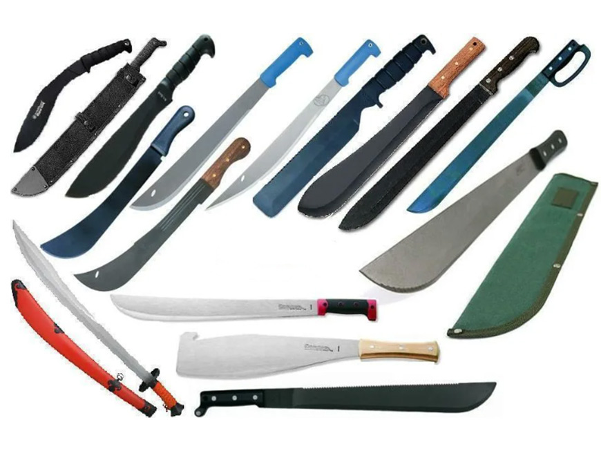 Длина и форма лезвия мачете