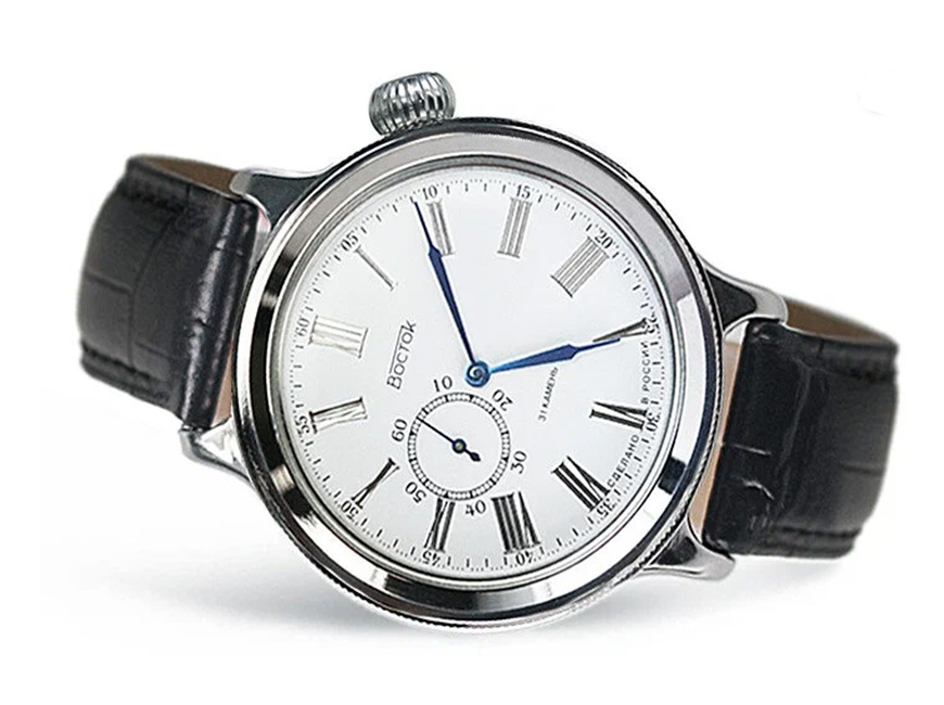 Противоударные водонепроницаемые часы Восток К-43 Ретро
