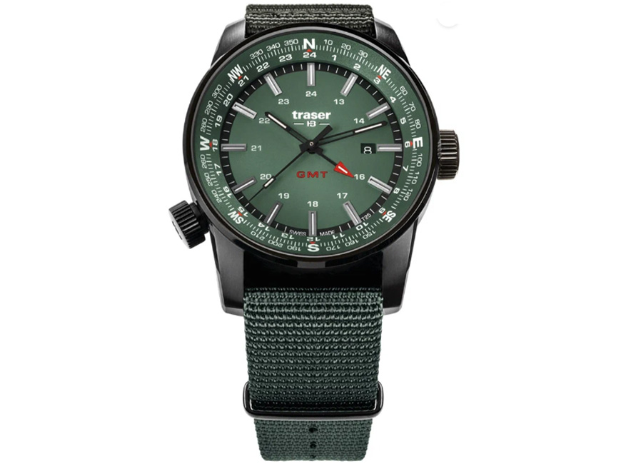 Противоударные водонепроницаемые тактические часы Traser TR_109035