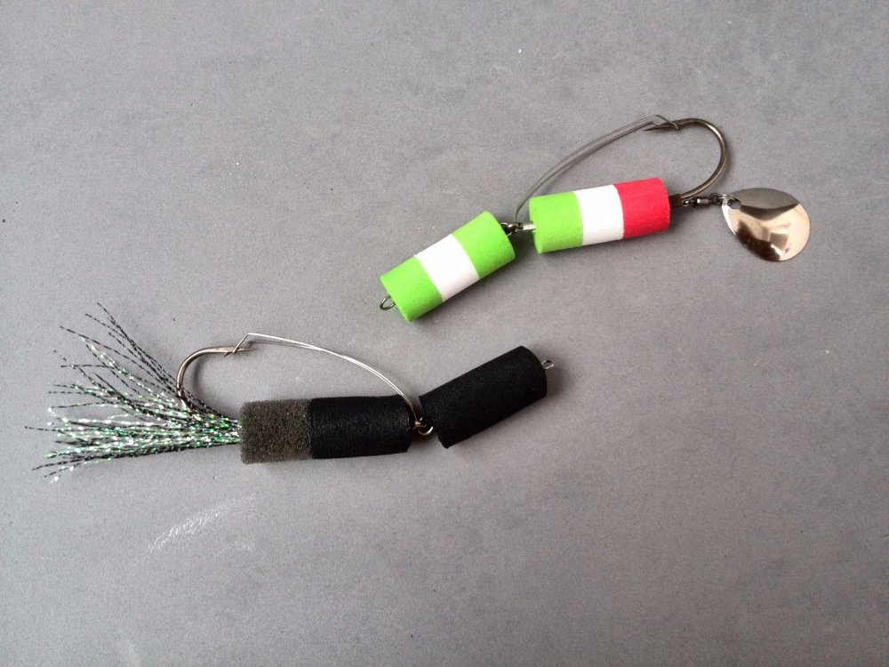 Манекен мандулы на офсетном крючке