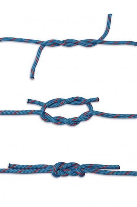 морской узел узел и как вязать инструкции