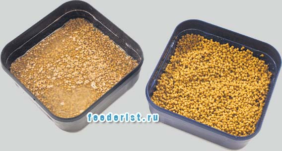 Пеллетс наиболее частый компонент для прикормки для метода Пеллетс для прикормки