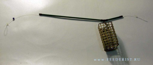 Оснастка с противозакручивателем хорошо подходит для течения Противазакручиватель для фидера