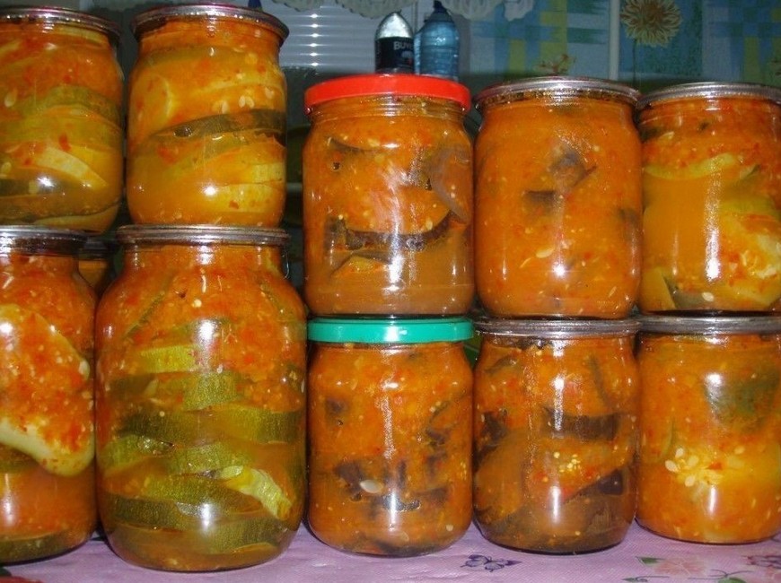 заготовка Кабачки по-грузински