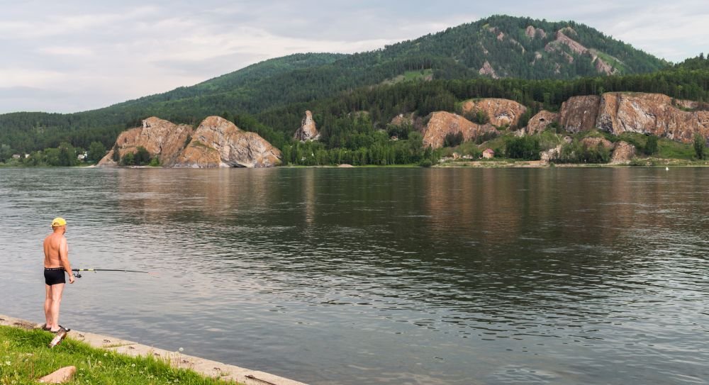 Рыбалка на Енисее