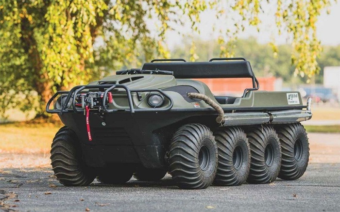 Восьмиколесный военный квадроцикл Argo Aurora 950 SX