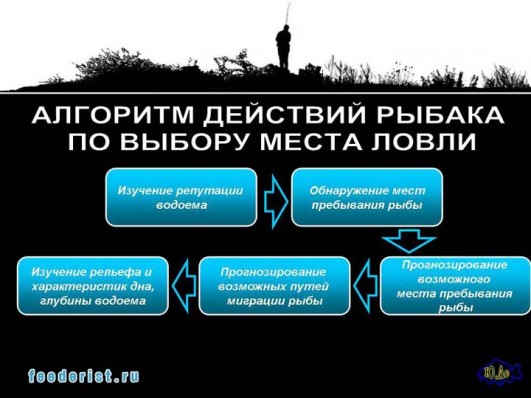 Выбираем правильное место для рыбалки Выбор места для ловли
