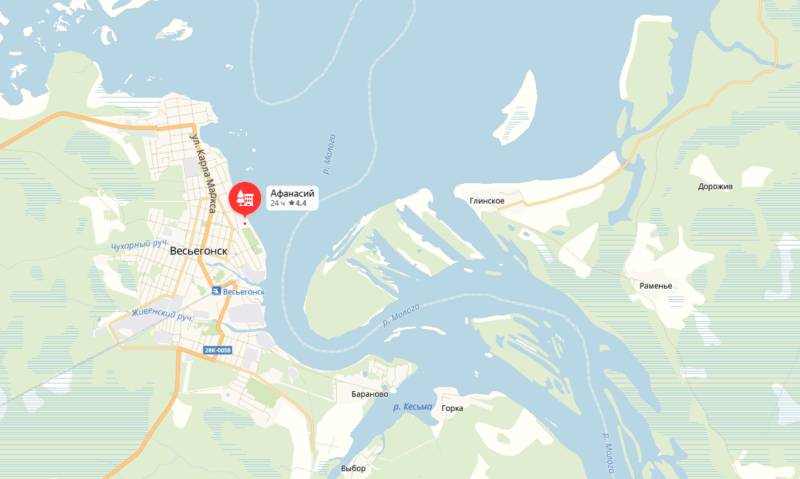 Афанасий база отдыха местоположение