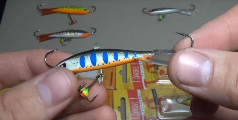 Балансиры на окуня зимние