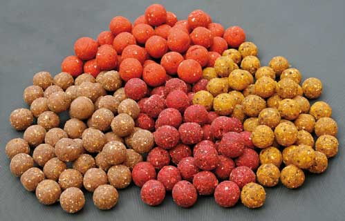 Бойлы разных цветов