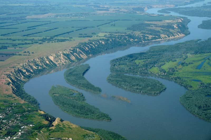 Уровень воды в Оби на сегодня
