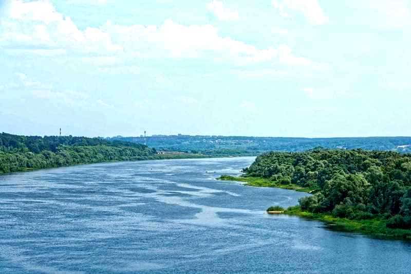 Уровень воды в Оке на сегодня
