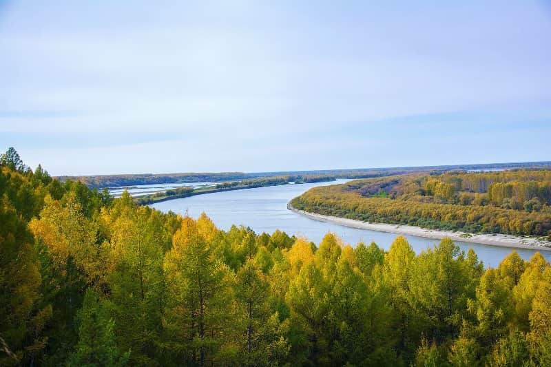 Уровень воды в Оби на сегодня