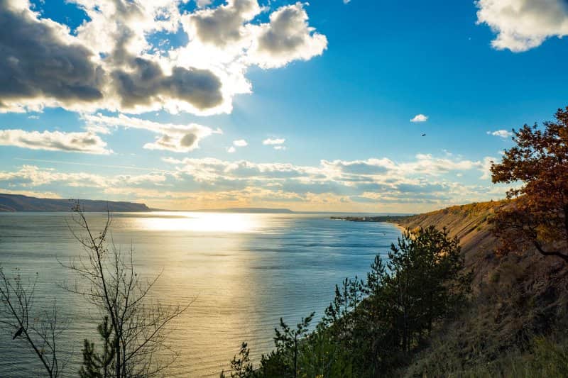 Уровень воды в Куйбышевском водохранилище сегодня