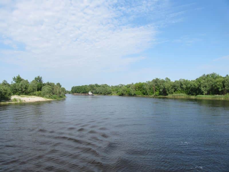 Уровень воды в реке Сож сегодня