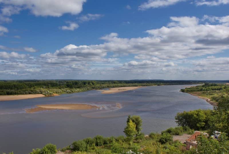 Уровень воды в Вятке на сегодня