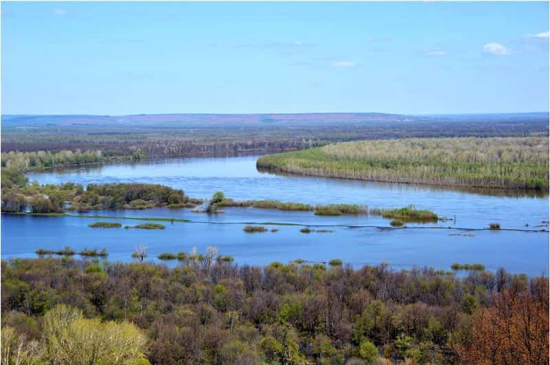 Уровень воды в Вятке на сегодня