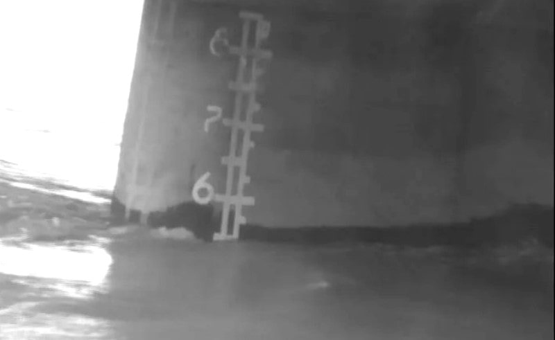 Уровень воды в Томи в Новокузнецке онлайн веб график