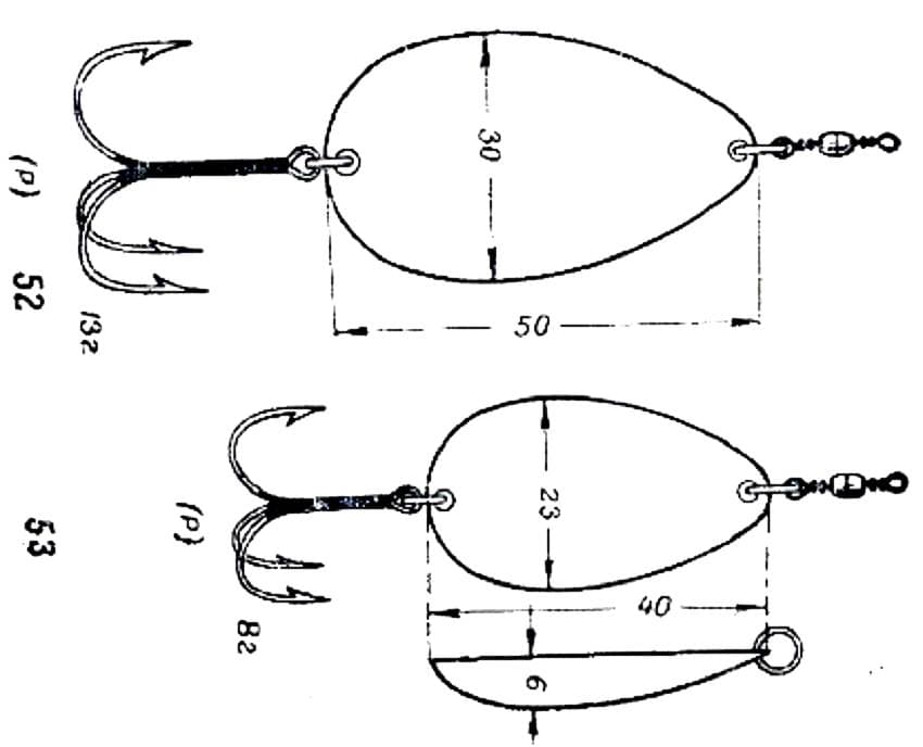 Блесна своими руками, инструкция, чертежи и фото