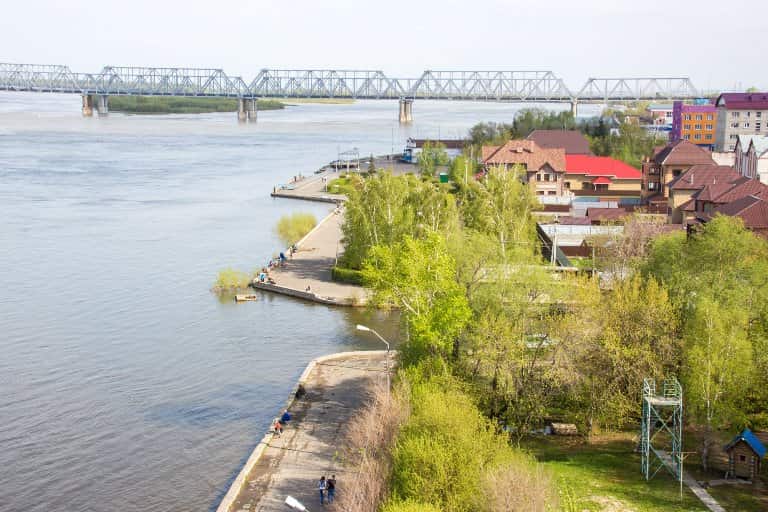 Уровень воды в Камне на Оби сегодня