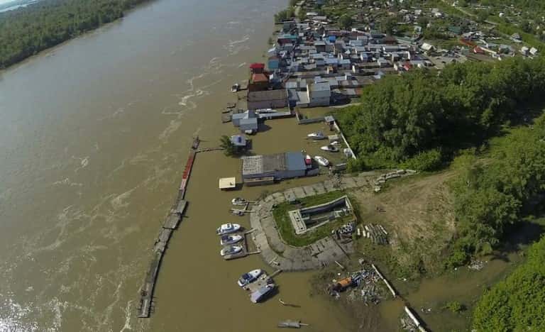 Уровень воды в Камне на Оби сегодня