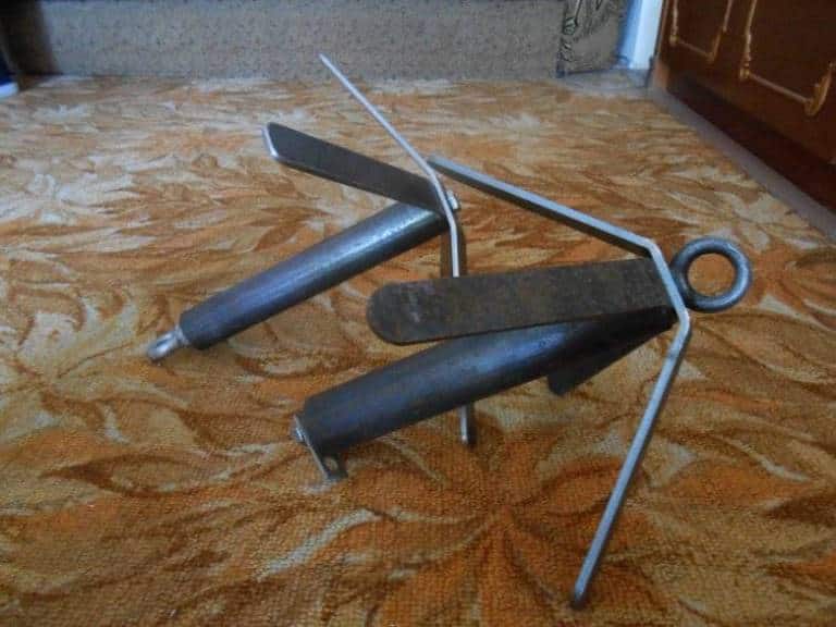 Как сделать якорь для лодки ПВХ своими руками чертежи и фото