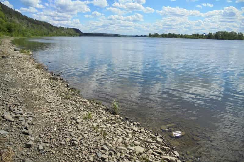 Уровень воды в Томи на сегодня