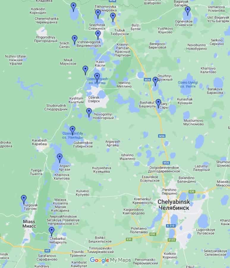 Рыбалка в Челябинской области озера и водоемы, лучшие места