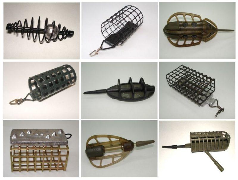 Виды фидерных кормушек