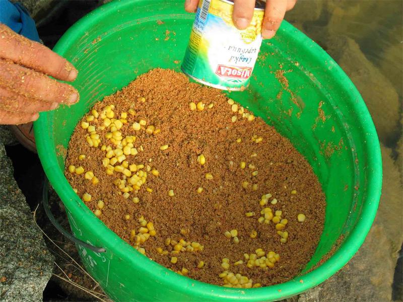 Кукурузная прикормка