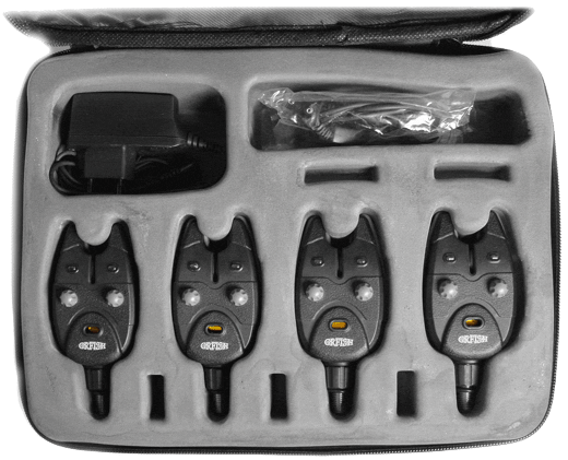 Набор электронных сигнализаторов поклевки с пейджером