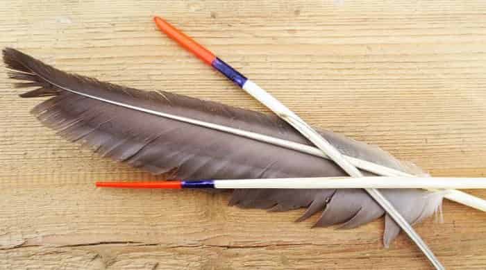 поплавок в домашних условиях из пера