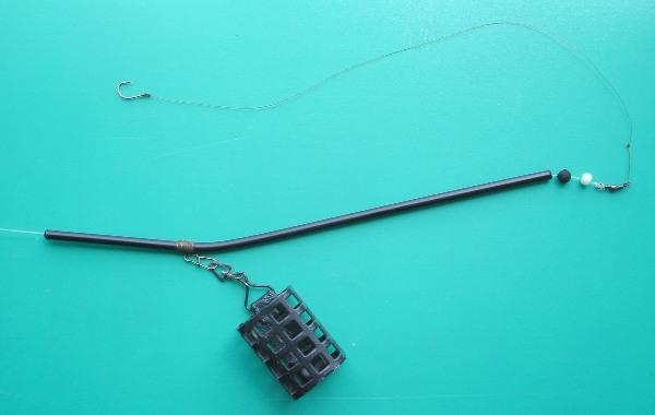 Фидерная оснастка с противозакручивателем