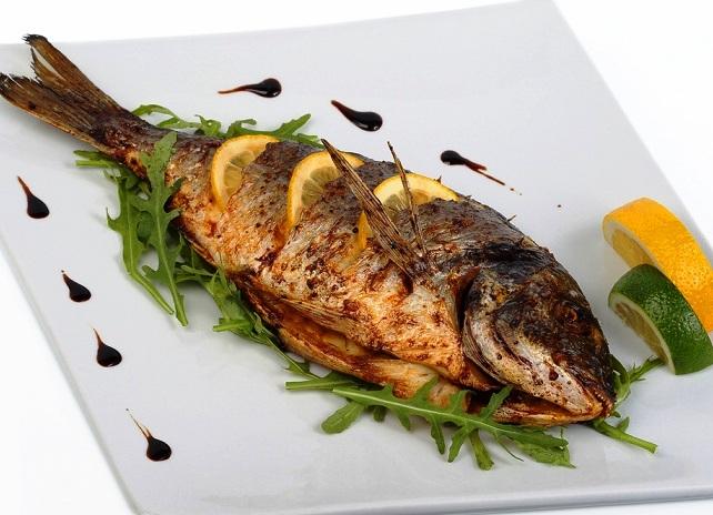 Сибас запеченный в духовке